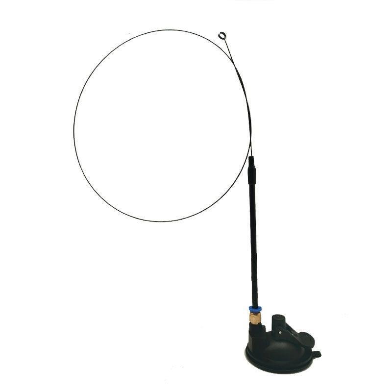 Feather Frenzy Cat Teaser: Extendable Steel Wire Rod With Suction Cup-4