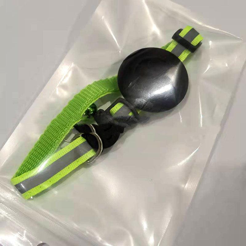 Reflective Adjustable Anti-Lost Pet Collar With Airtag Compatibility-7