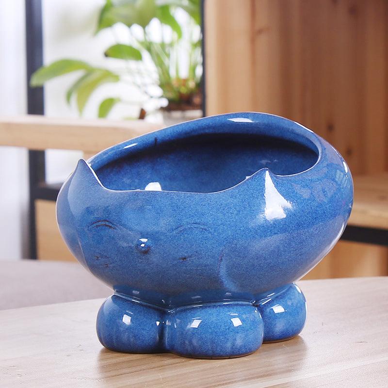 Pet Oasis: Resin Cat Feeder And Water Dispenser-5