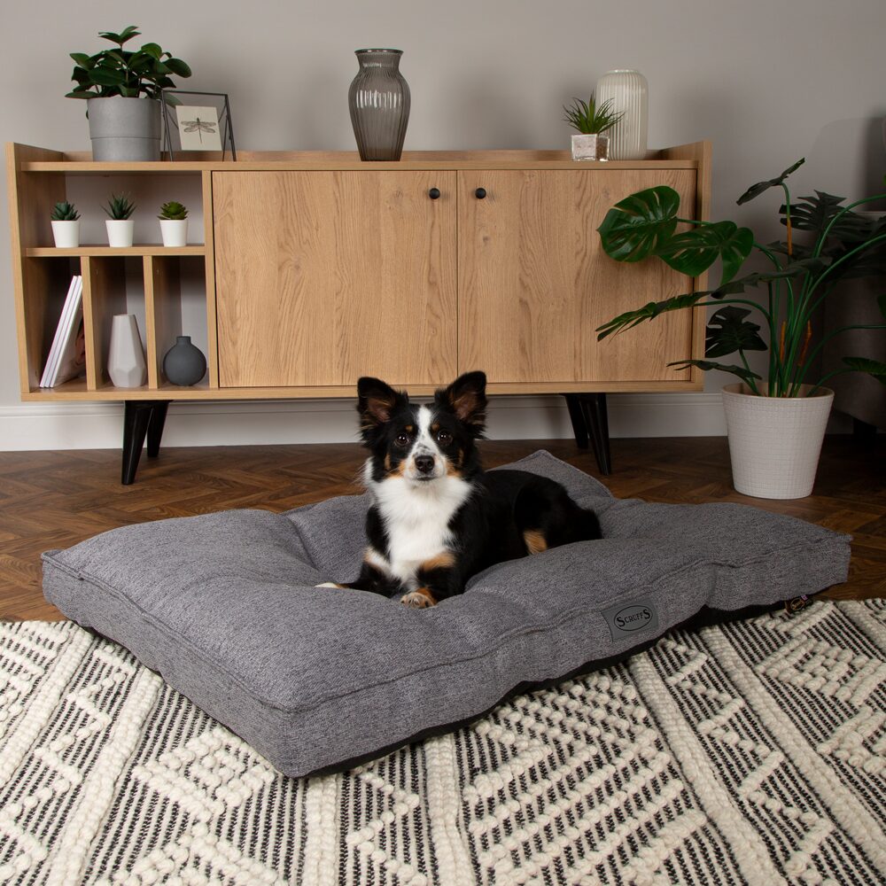 Manhattan Dog Mattress (in Berry Purple, Dark Grey, Denim Blue or Light Grey) by Scruffs-12