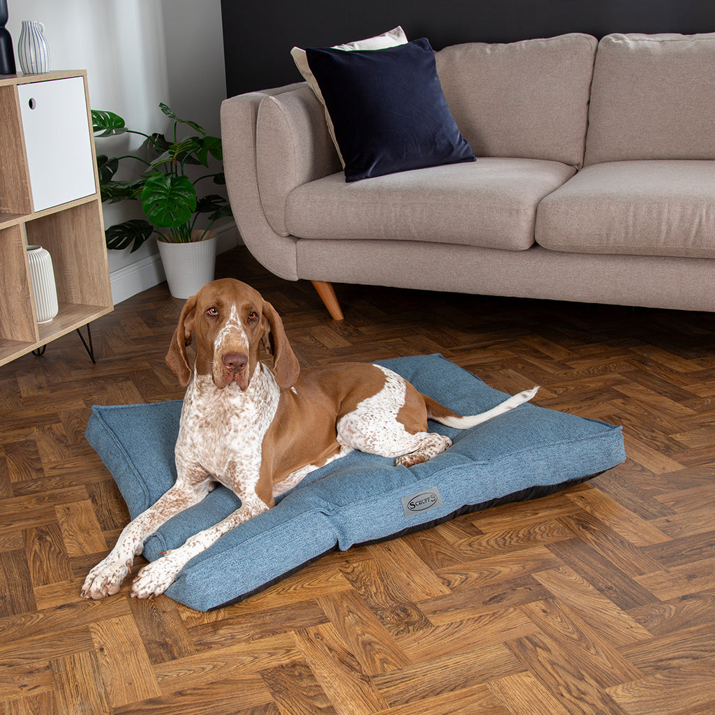 Manhattan Dog Mattress (in Berry Purple, Dark Grey, Denim Blue or Light Grey) by Scruffs-10
