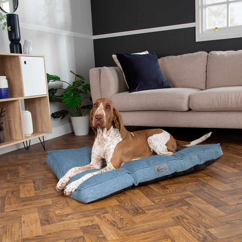 Manhattan Dog Mattress (in Berry Purple, Dark Grey, Denim Blue or Light Grey) by Scruffs-5