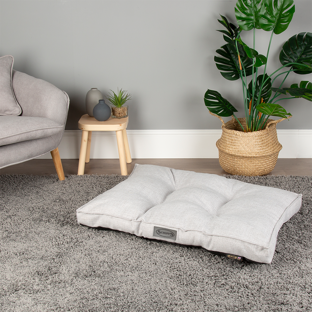 Manhattan Dog Mattress (in Berry Purple, Dark Grey, Denim Blue or Light Grey) by Scruffs-15