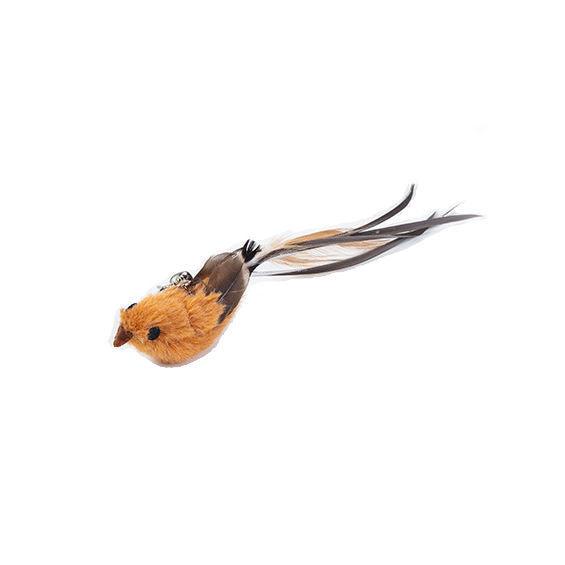 Feather Frenzy Cat Teaser: Extendable Steel Wire Rod With Suction Cup-3