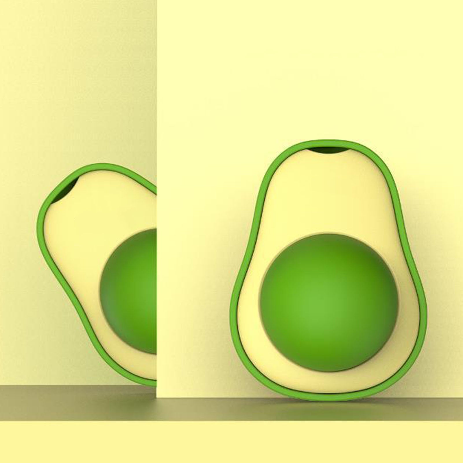 Avocado Catnip Wall Toy for Feline Fun-3