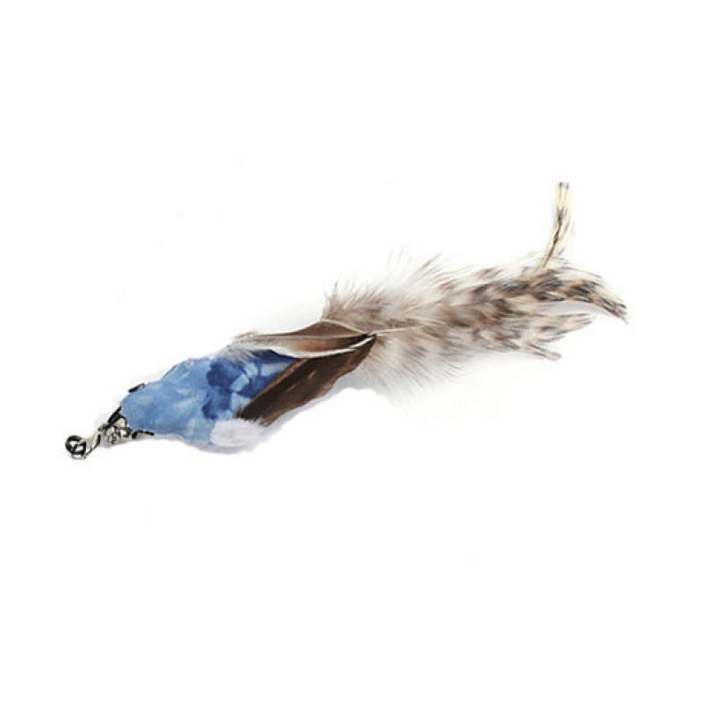 Interactive Feather Pole Toy for Cats-14