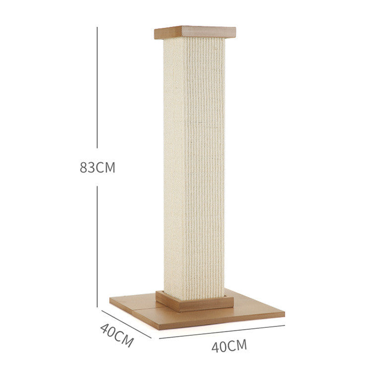 Roman Column Cat Scratching Board with Sisal Material-4