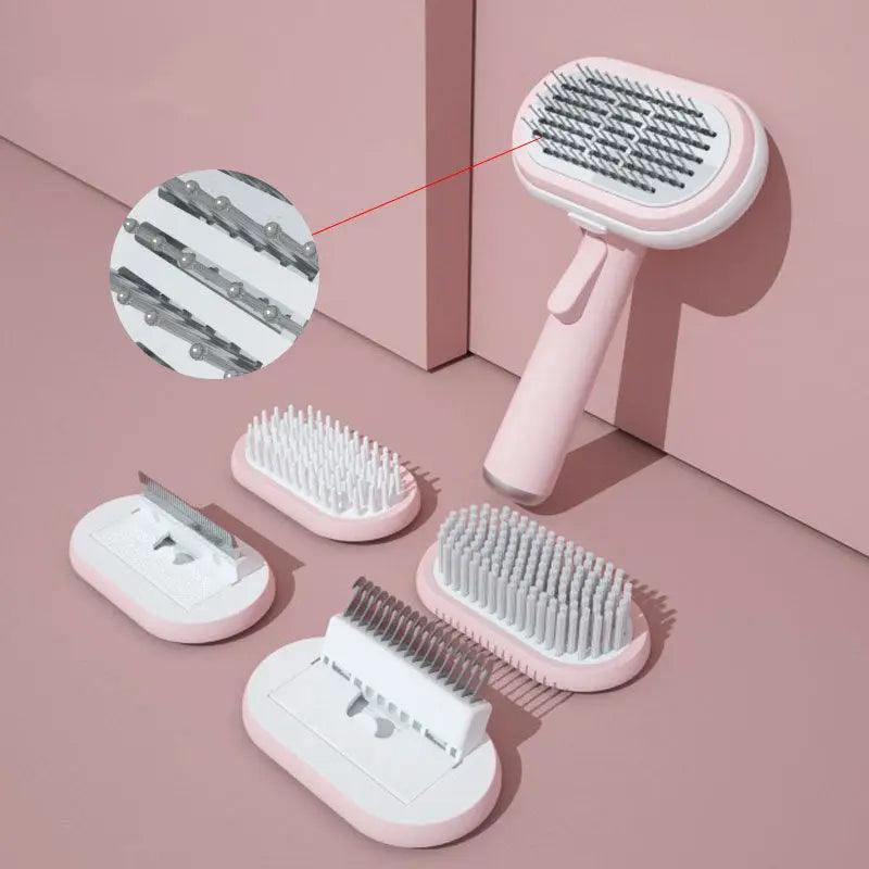 Ultimate Pet Grooming & Massage Tool for Fur and Shedding Care-0