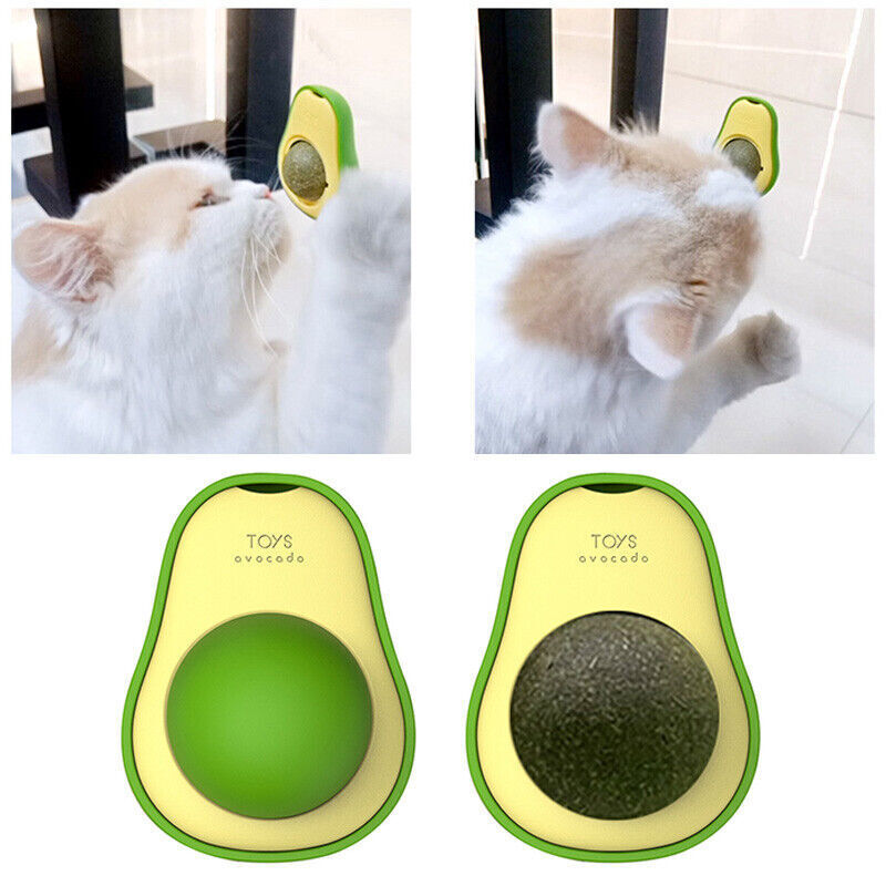 Avocado Catnip Wall Toy for Feline Fun-6