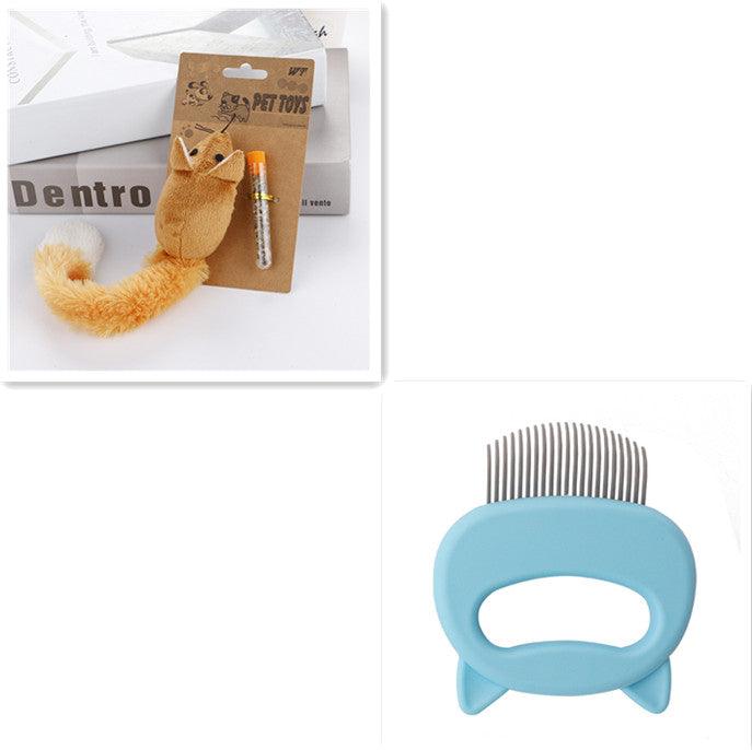 Pet Fur Bliss Massaging Shell Comb-11
