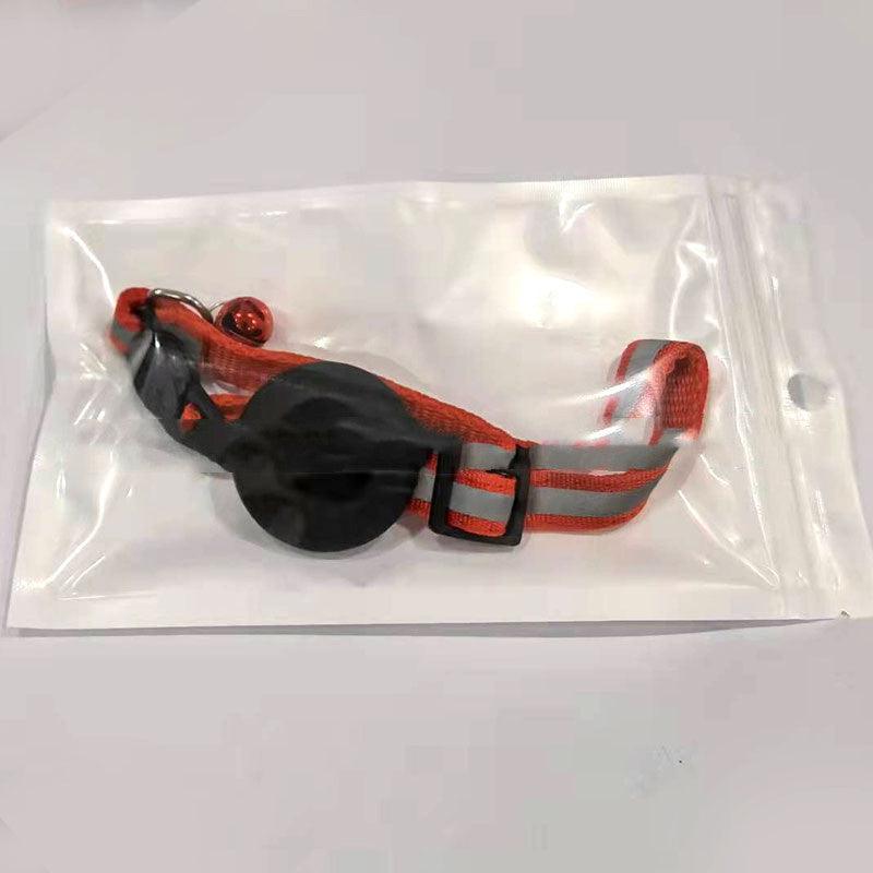 Reflective Adjustable Anti-Lost Pet Collar With Airtag Compatibility-5