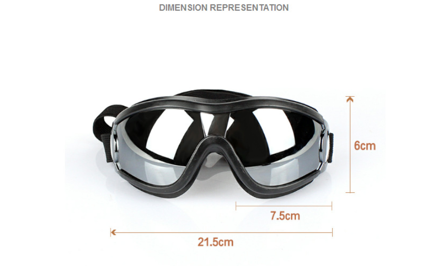 Pet glasses dog supplies goggles waterproof windproof sunscreen UV dog glasses-4